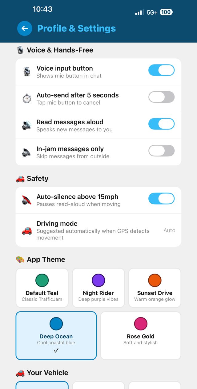 Set it up the way you drive